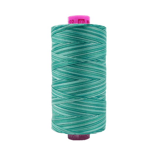 Tutti Variegated Thread 50wt 1000M Various Colors - PEACOCK