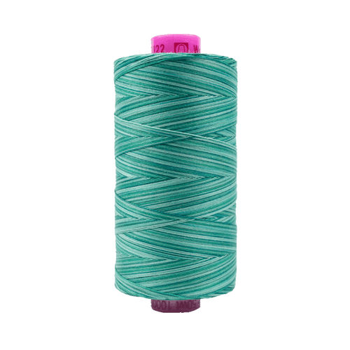 Tutti Variegated Thread 50wt 1000M Various Colors - PEACOCK