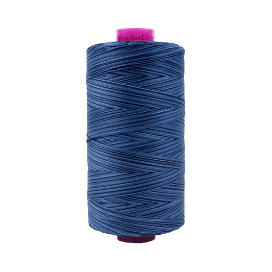 Tutti Variegated Thread 50wt 1000M Various Colors - BLUE-NIGHT