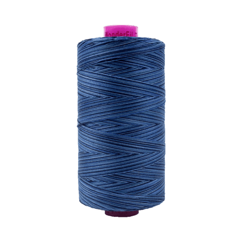 Tutti Variegated Thread 50wt 1000M Various Colors - BLUE-NIGHT