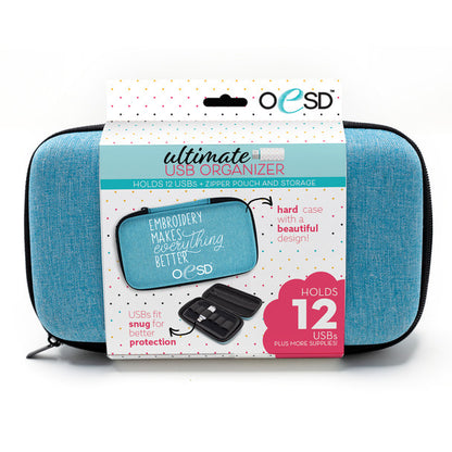 OESD Ultimate USB Organizer Zipper Pouch USBORGANIZER