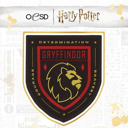 OESD Harry Potter Hogwarts House Tiled Banners- Slytherin- Ravenclaw- Hufflepuff- Gryffindor, these are sold individually,USE  THE DROPDOWN TO SELECT