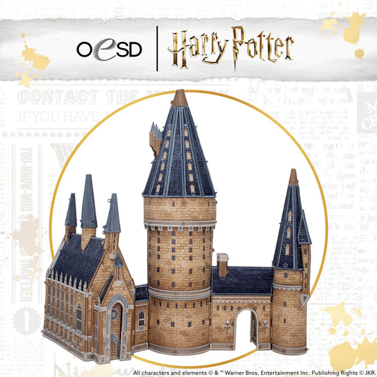 OESD Harry Potter Freestanding Hogwarts WB10009USB