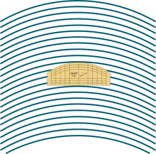 Load image into Gallery viewer, Westalee Designs Low OR High Shank 12&quot; Arc Templates for Long Arm