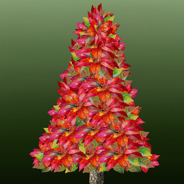 Hoffman Fabrics Yuletide Blooms Fabric Collection Sold by the yard