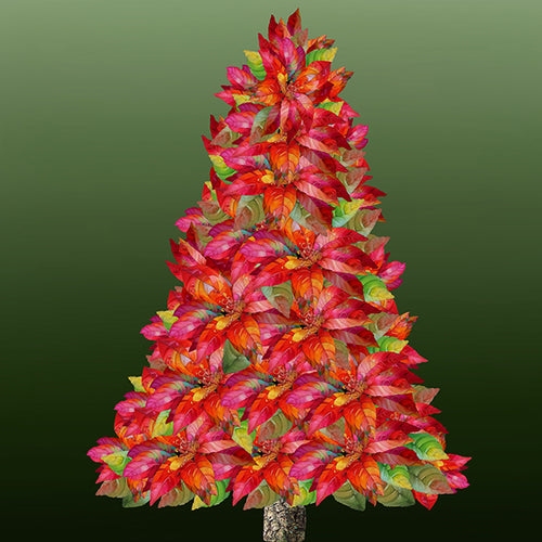 Hoffman Fabrics Yuletide Blooms Fabric Collection Sold by the yard
