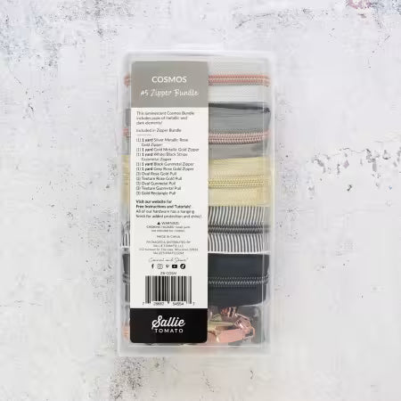 Sallie Tomato Cosmos Zipper Bundle # ZB-COSM