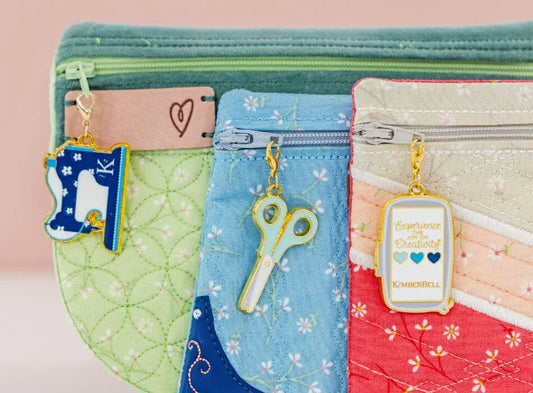 Kimberbell Zipper Charms (Set of 3) KDKB1298