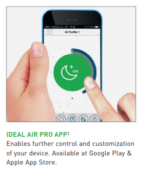 IDEAL AP40 PRO AIR PURIFIER