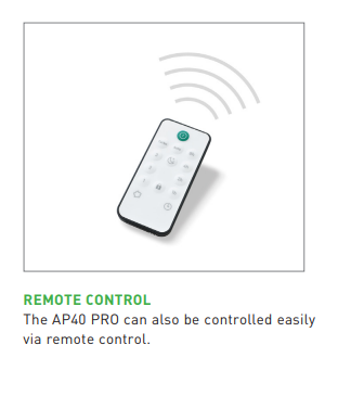 IDEAL AP40 PRO AIR PURIFIER