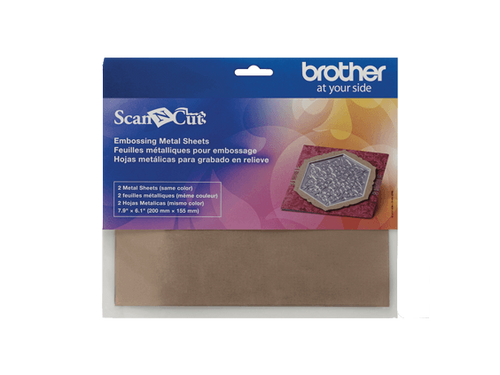 Brother Scan N Cut Embossing Metal Sheets CAEBSBMS1