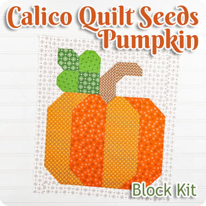 Lori Holt Calico Quilt Seeds Fabric Kits - Various - Tomatoes, Squash, Root Veggies, Peppers, Corn & Peas, Pumpkin