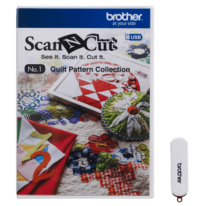 Scan n Cut No 1 Quilt Pattern Collection CAUSB1