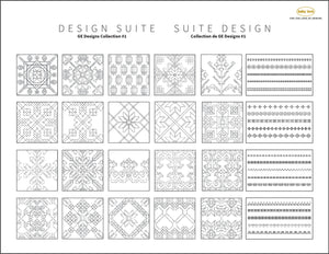 Baby Lock Fills and Motifs GE Designs Collection #1 BLA-IQFM-GE