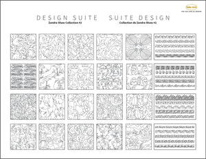 Baby Lock Design Suite Fills and Motifs Zandra Shaw Collection #2 BLA-IQFM-ZS2