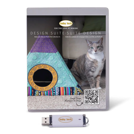 Baby Lock Fills and Motifs Pets Collection No 1  SKU:BLA-IQFM10