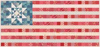 Riley Blake Americana Oh Beautiful Flag Runner & Amber Waves Mini Quilt Kit KT­16081 PREORDER PRODUCT DUE OUT IN APRIL 2025