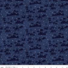 Riley Blake Come Let us Adore Him Nativity Fabric Collection By the Yard