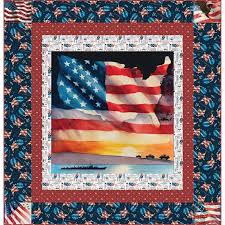 Riley Blake Letters from Home Panel Quilt Kit KT-15610