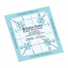 Lori Holt Cute Cuts 2 3/4" x 2 3/4" Mini Square Ruler STTI-39763