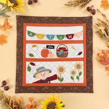 Free Youtube Live Sew Along- Finishing Autumn Acres and One Amazing Autumn with Jeanne- August 24, 10:00am-1:00pm PST