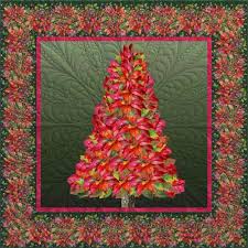Candy Quilt Design 3-D Christmas Tree Pattern 64" x 64" # CQDM-11