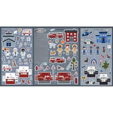 Riley Blake It Takes a Village Felt Panel FT15467-PANEL