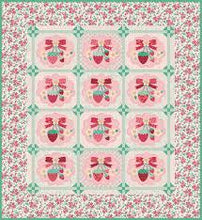 Load image into Gallery viewer, PREORDER Riley Blake Strawberry Crush Sew Along Quilt Kit by Lori Holt DUE OUT APRIL 2026
