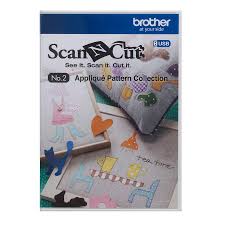 NO.2 Applique Pattern Collection Scan N Cut CAUSB2