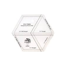 Creative Grids Non-Slip 4-in-1 Hexie CGRSM1