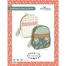 Load image into Gallery viewer, MAKES 2 BACKPACKS Minki Kim Sunsetridge Backpack Panel Fabric Kit AND/OR ITEMS A LA CARTE USE THE DROP DOWN WINDOW TO MAKE YOUR SELECTION