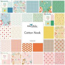 PREORDER Riley Blake Cotton Nook Fabric Collection Sold by the Yard (various options, use drop down menu) DUE OUT AUGUST 2026