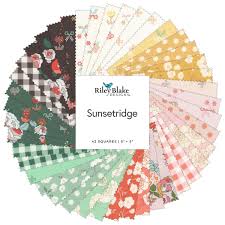 Riley Blake Minki Kim Sunsetridge Fabric Collection sold by the YARD