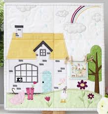 Free Youtube Live: Kimberbell Homesewn April Tiling Scene Sew Along with Jeanne, March 9, 2025, 12:00pm- 3:00pm  PST