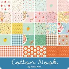 Riley Blake Minki Kim Cotton Nook Collection Fabric Pre Cuts