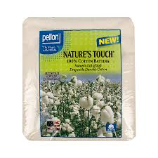 Pellon Natural Cotton Batting With Scrim Craft Size # FNCP3445