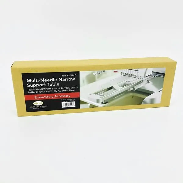 Baby Lock Multi-Needle Narrow Support Table SKU:ESTABLE
