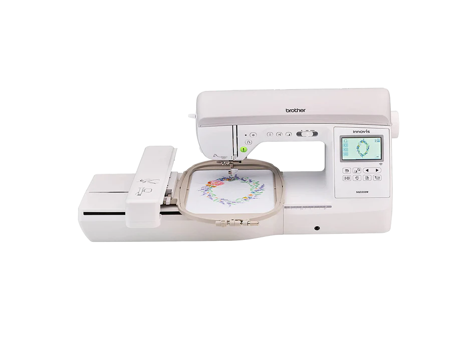 Brother NQ3550W Sewing and Embroidery Machine 10x6