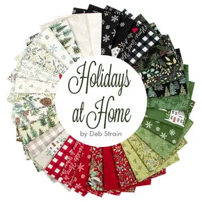 Moda Holidays At Home by Deb Strain Fabric Collection Pre-Cuts
