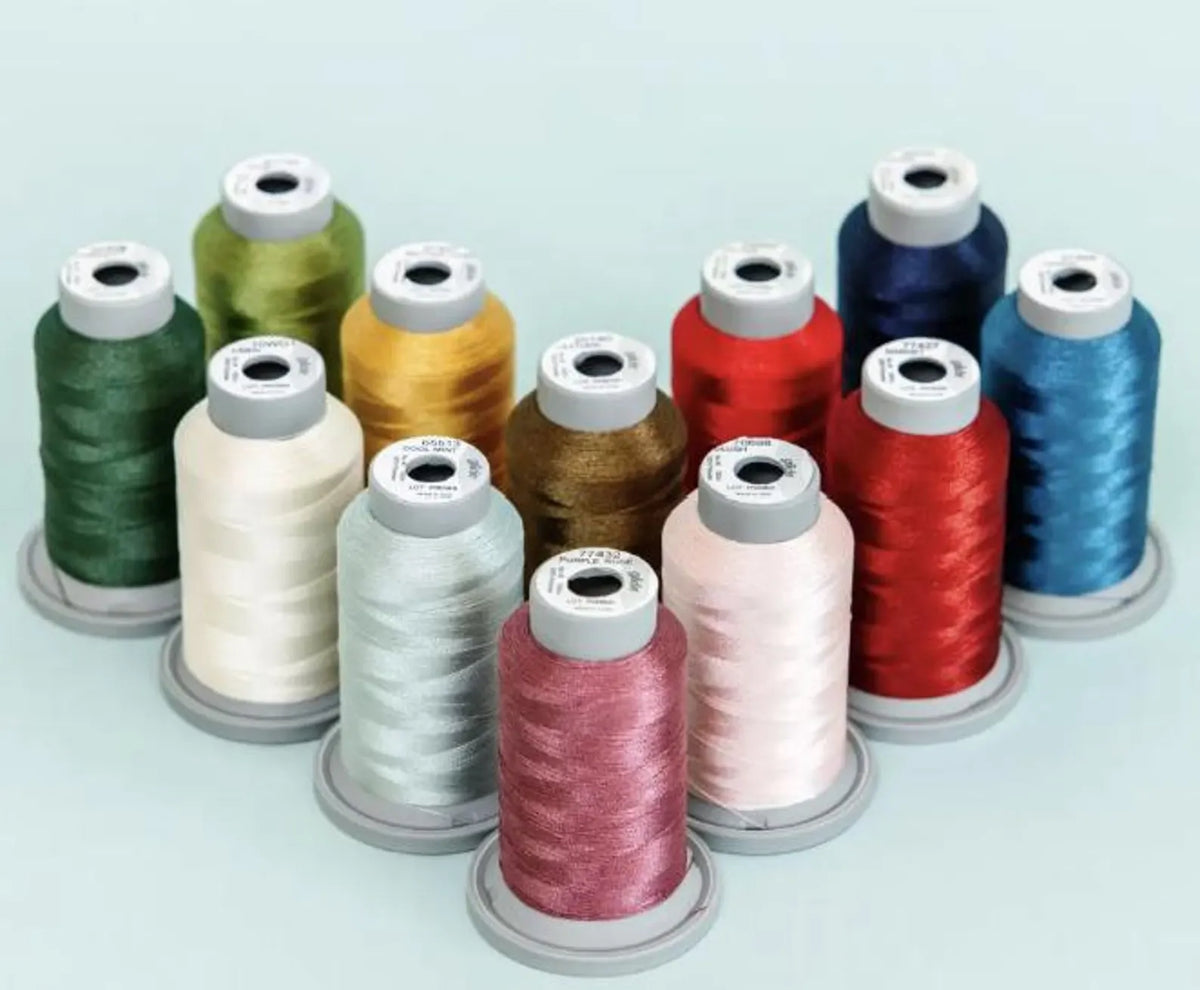 Feeling Festive Bella Box Thread Kit Brown Box Special - 12 Glide Mini ...