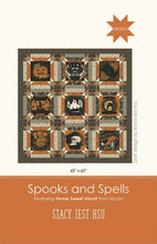 Load image into Gallery viewer, Spooks and Spells Quilt Kit by Stacy Iest Hsu- Moda- 63&quot; x 63&quot; Halloween with Panel