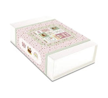 Load image into Gallery viewer, Riley Blake Baby Girl Cute as a Button Quilt Panel Kit KT-16770