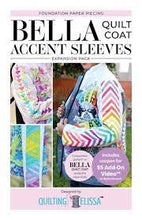 Load image into Gallery viewer, PREORDER Bella Quilt Coat # QE101 Pattern (PLUS Optional Expansion Pack QE102 and/or QE103) USE DROP DOWN MENU TO MAKE YOUR CHOICE