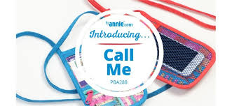 By Annies Call Me- Name tage/Cell Phone Bag Pattern PBA288
