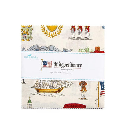 PREORDER READY in June A1 Specially Curated Kit for Kimberbell America, Land that I love Bench Pillow Featuring Riley Blake Independence fabric line