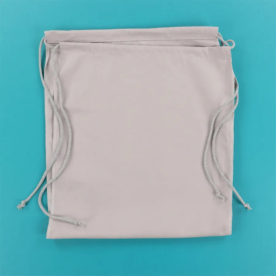 Kimberbell Blanks Light Grey Cinch Backpack Kimberbell #KDKB289