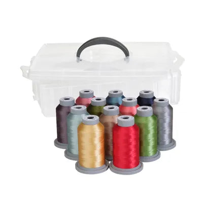 Kimberbell Oh, Sew Delightful Thread Kit In Case OR Brown Box Special