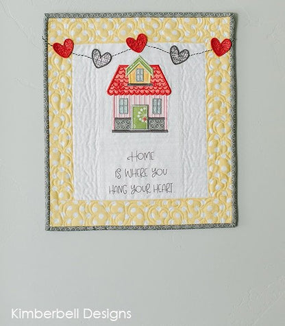 Best of Kimberbell 2020 HEART & HOME DOOR DECOR FABRIC KIT