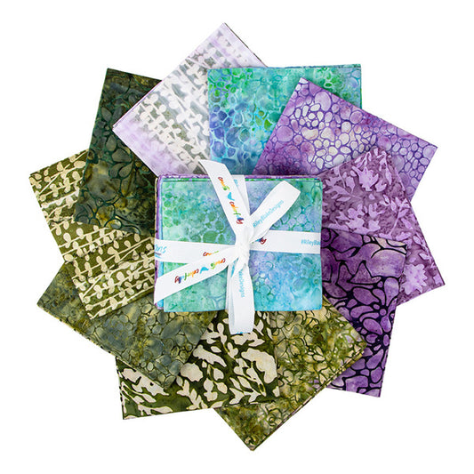 Expressions Batiks Plant-Based Fat Quarter Bundle A FQ-23326A-10