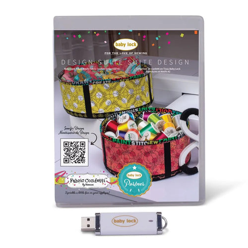 Baby Lock Fills and Motifs Fabric Confetti Collection #2 BLA-IQFM-FC2 PREORDER PRODUCT